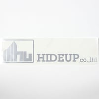 HIDEUPステッカー　Lサイズ