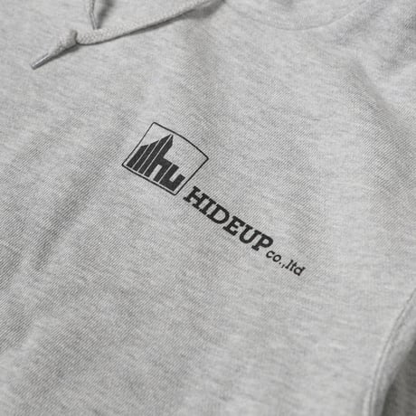 HIDEUPプルオーバーパーカー グレー