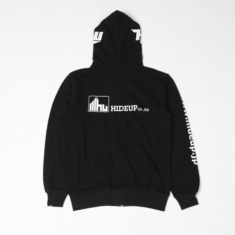 HIDEUPプルオーバーパーカー ブラック | HIDEUP ONLINE STORE HIDEUPプルオーバーパーカー ブラック | HIDEUP ONLINE STORE