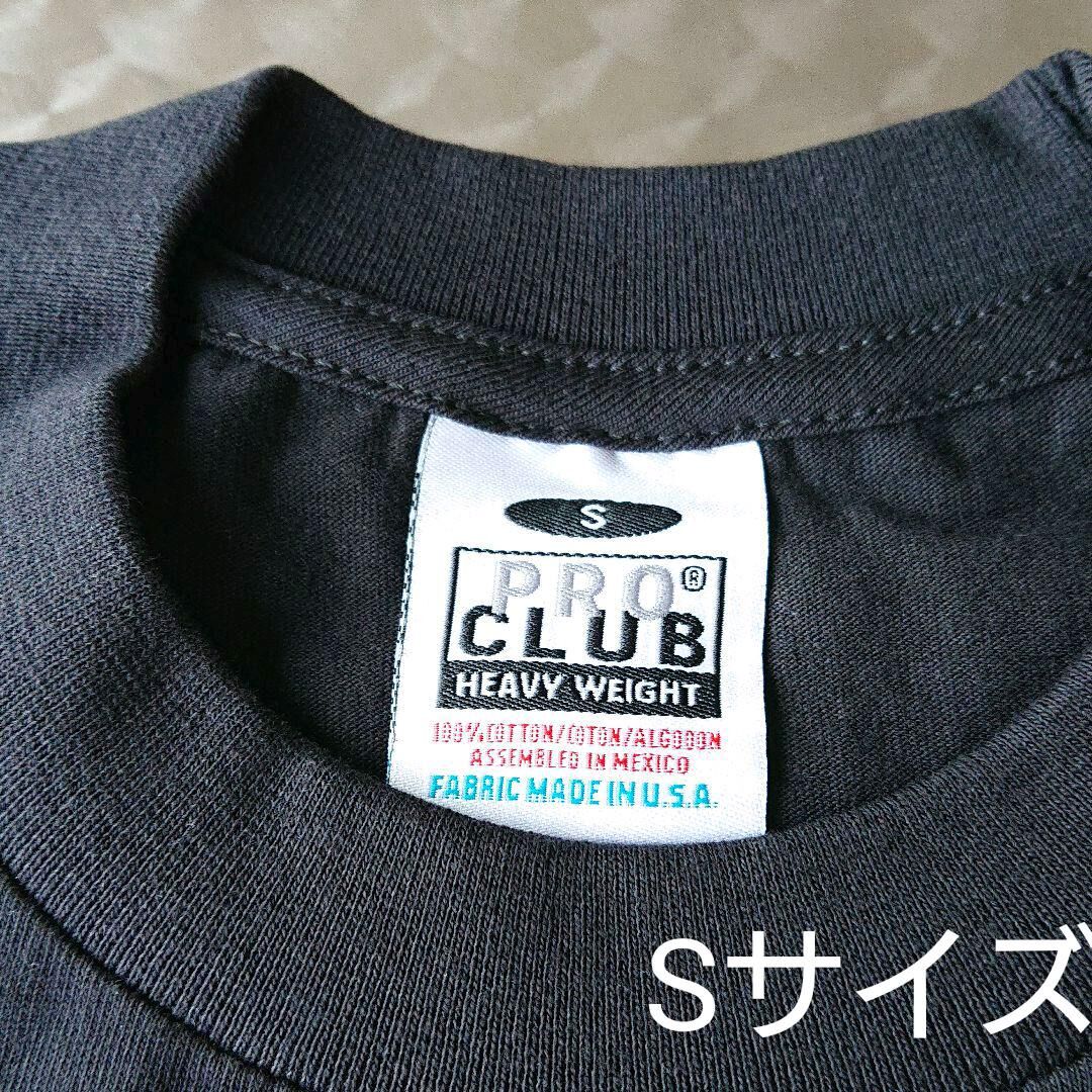 Sサイズ PRO CLUB #101 TEE SHIRTS ブラック 無地Ｔシャツ 半袖 ...