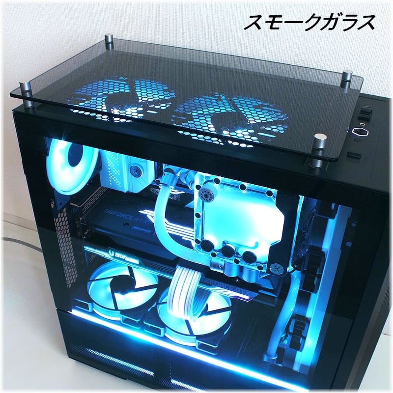 PC MAGLAS ガラストップ 【日本国内AGCスモークガラス ・四方 PC MAGLAS ガラストップ 【日本国内AGCスモークガラス ・四方