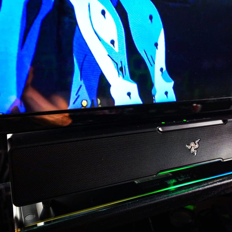 PCスピーカー Razer Leviathan V2 Pro マルチドライバー PC サウンドバー - Razer Leviathan V2