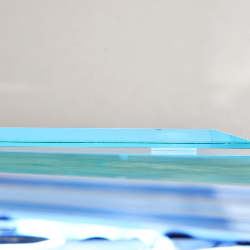 サラサラ質感・ゲーミングガラスマウスパッド【300㎜×450㎜×5㎜厚