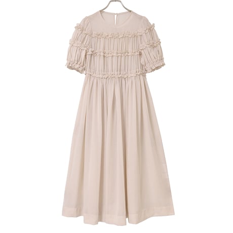 メゾンドミネット　ワンピース Maison de minetteメゾンドミネット フレアスリーブ ワンピース