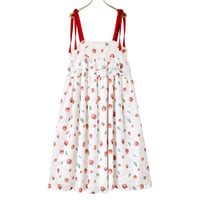 【ななん】メゾンドミネット　ラ　フレーズ　ド　ミネットキャミソールドレス 予約】La Fraise de Minette Camisole Dress | Maiso