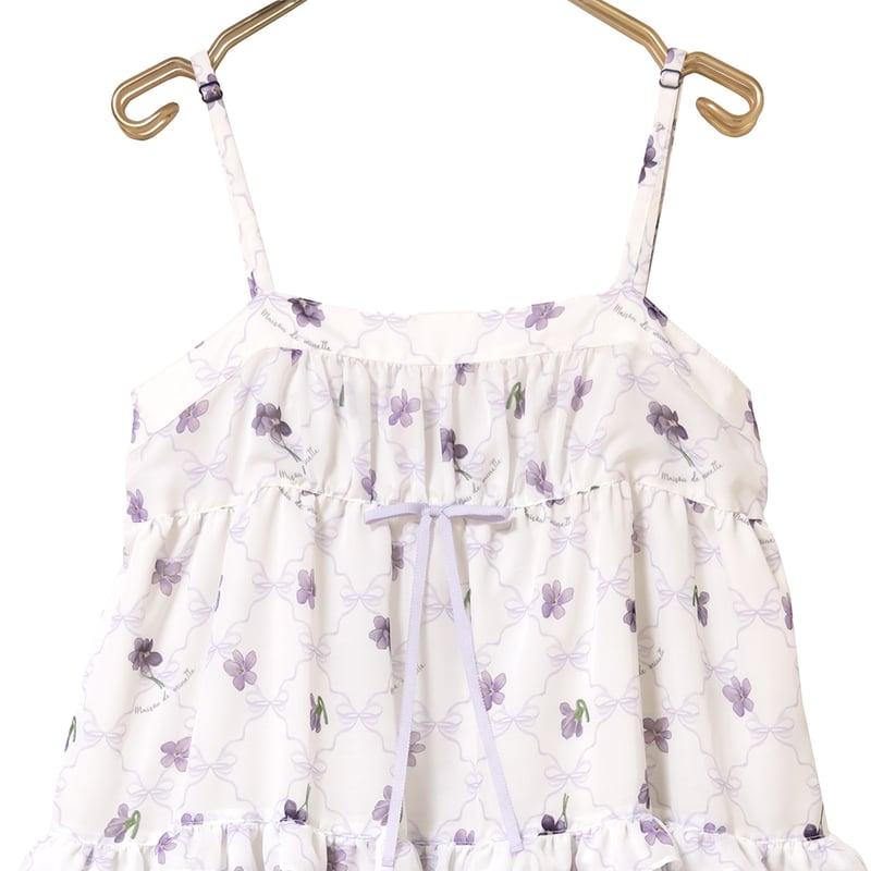 Violette Ruban Camisole メゾンドミネット ワンピース Violette Ruban