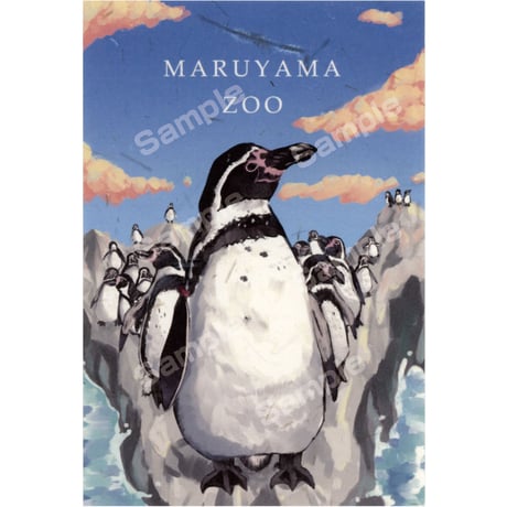 さっぽろ円山動物園ポストカード展2023　29仄冬作品