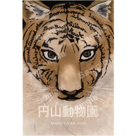 さっぽろ円山動物園ポストカード展2023　06思い出、きらめき、変化作品