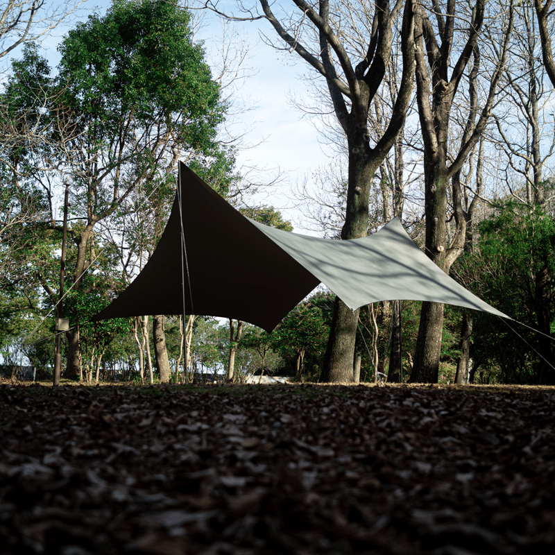 Telo タープ 青 収納袋付き Telo タープ 青 収納袋付き