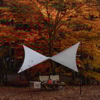 Telo タープ looksX フロストグレー ガイラインキット付属 限定品 looksX | Telo