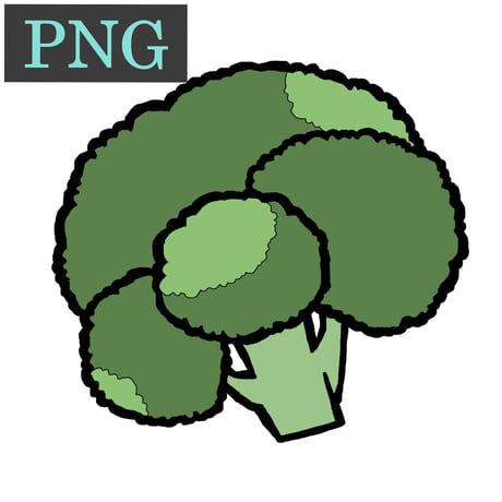 【PNG】ブロッコリー／broccoli