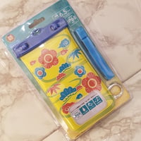 防水スマホケース　イエロー