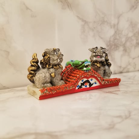 沖縄シーサー&首里城置物