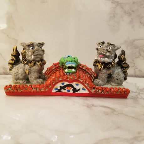 沖縄シーサー&首里城置物