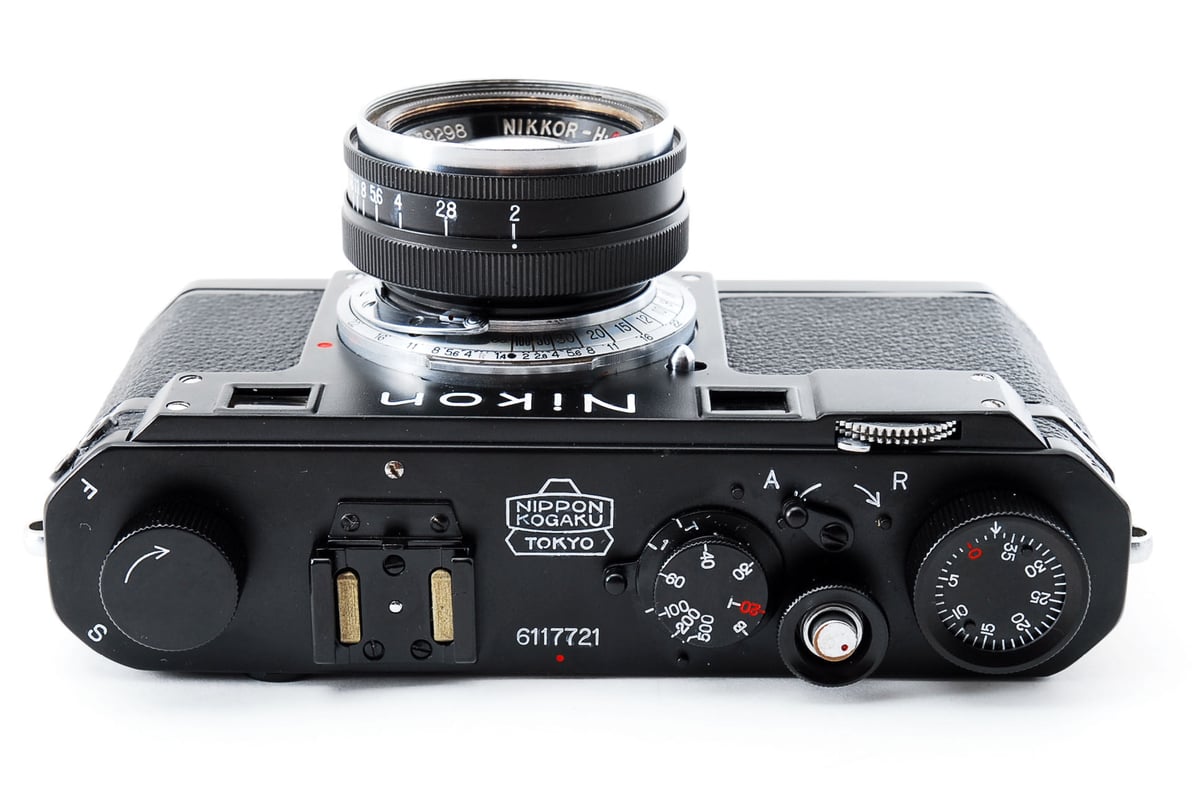Nikon S 35mm Rangefinder Film Camera Body black Nikon S 35mm Rangefinder Film Camera Body black