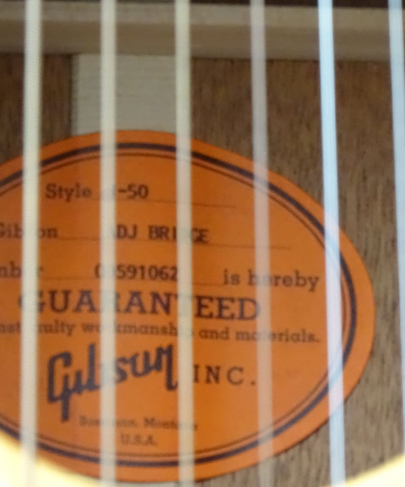 □2001年製Gibson J-50 ADJ BRIDGE □美品□ | Yaboo Guitars □2001年製Gibson J-50 ADJ BRIDGE □美品□ | Yaboo Guitars