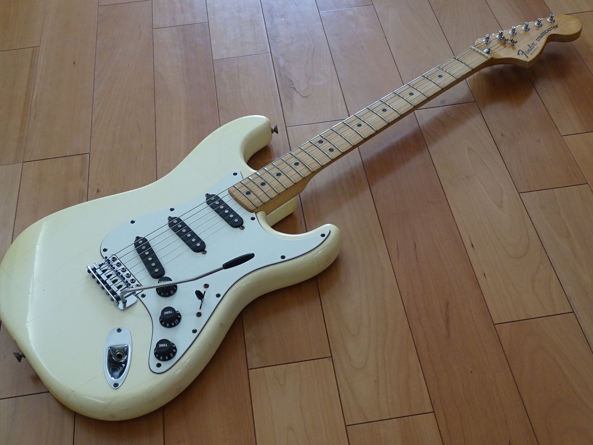 美品!!】FenderJAPAN 2019年製 オリンピックホワイト ストラトキャスター