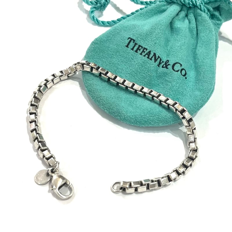 1788【TIFFANY & Co.】ヴィンテージ シルバー925 ベネチアン