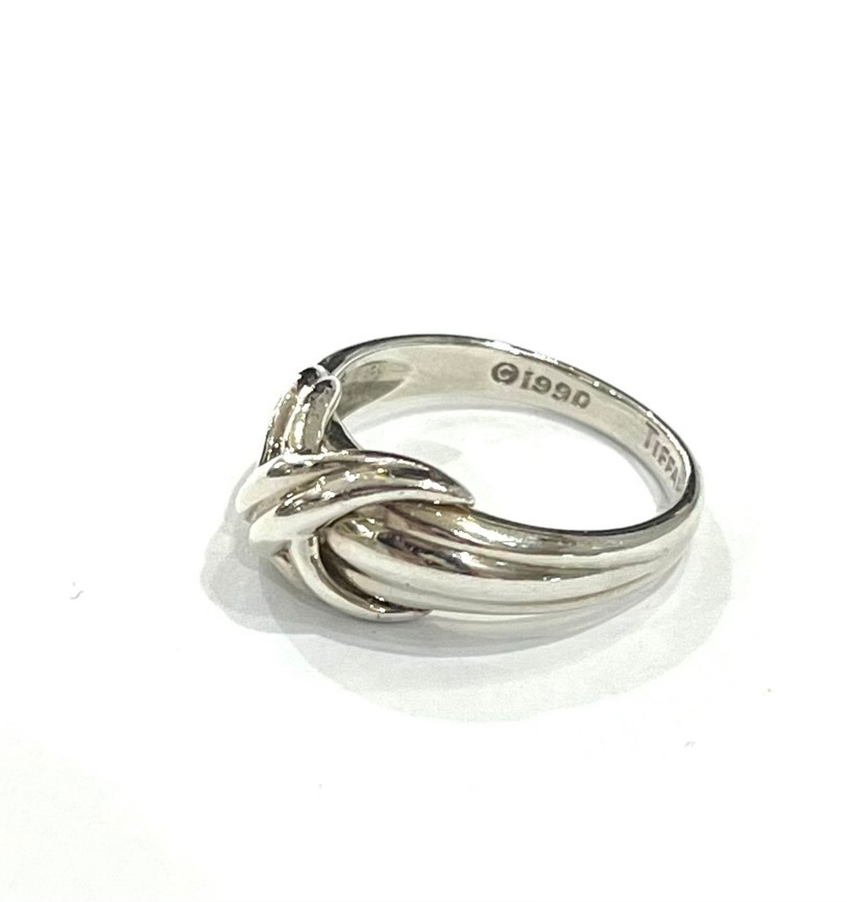 Tiffany & Co. 結び目デザインリング 1803 TIFFANY＆CO ティファニーノット 指輪 シルバーリング silver925