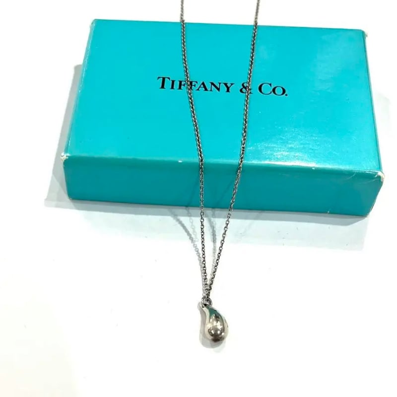 美しい曲線美。 Tiffany & Co. ティアドロップ ネックレス シルバー925