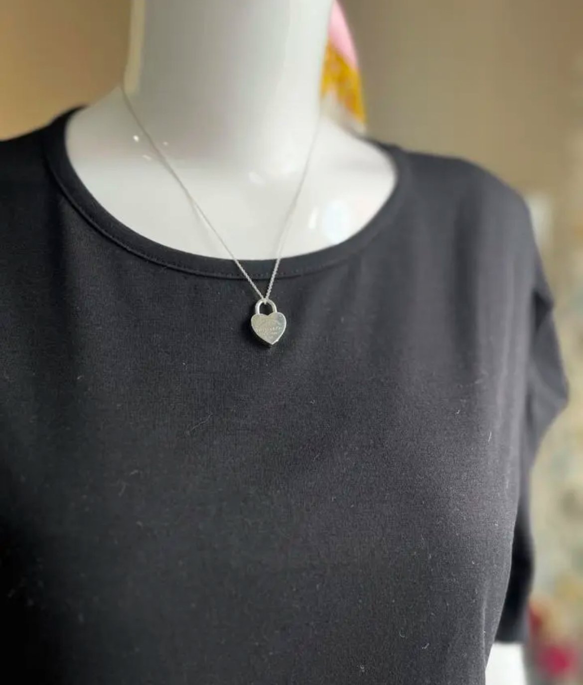 【タイムセール】極美品 ティファニー パドロック ハート　カデナ　ネックレス ティファニー ハート ロック ネックレス カデナ K18 925 - メルカリ