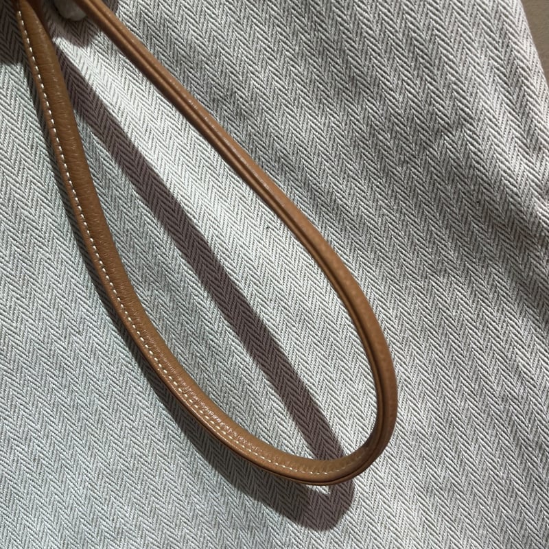 1744 HERMÈS エルメス アリーヌ GM キャンバスショルダーバッグ ロゴ