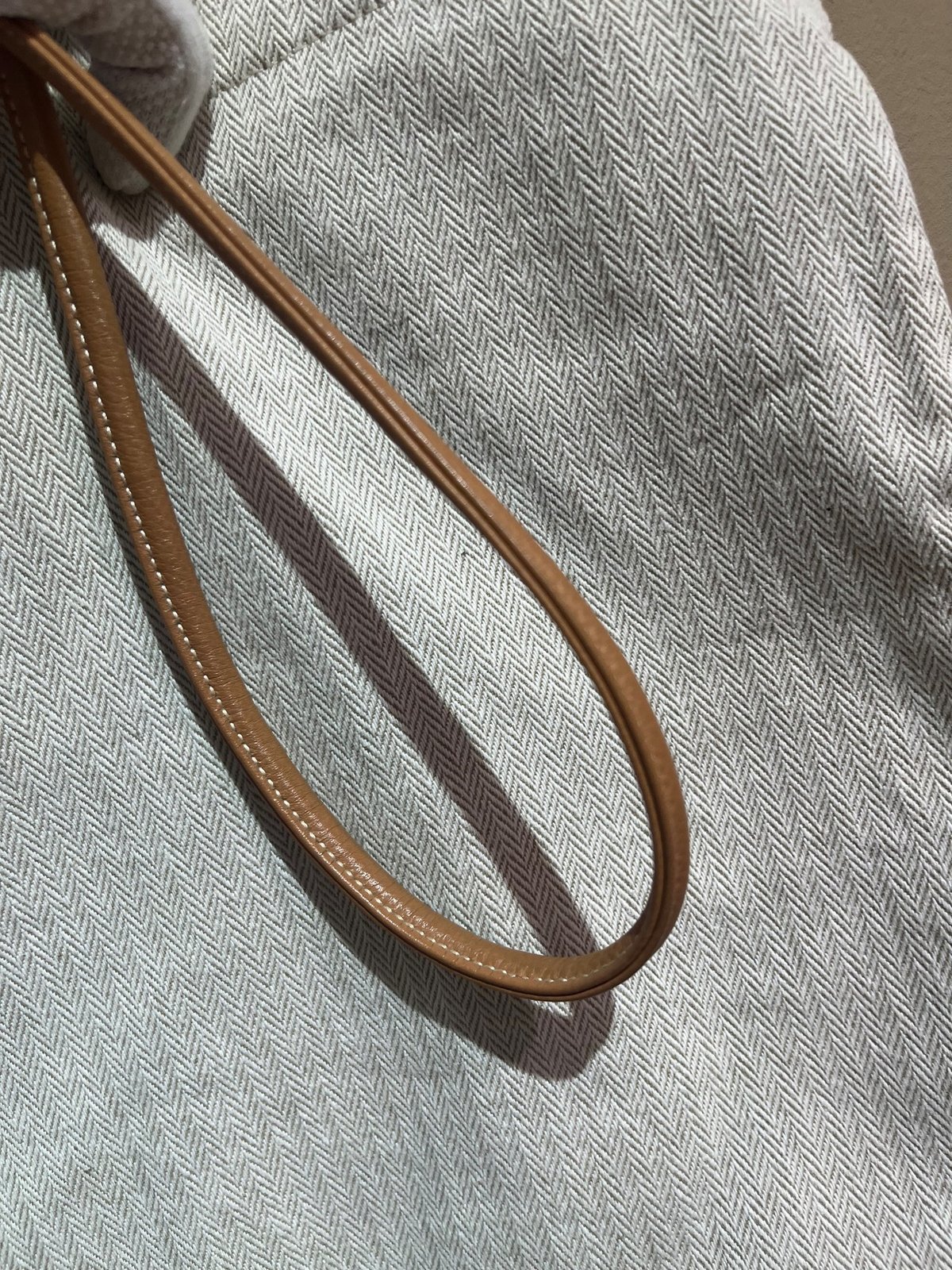 1744 HERMÈS エルメス アリーヌ GM キャンバスショルダーバッグ ロゴ 