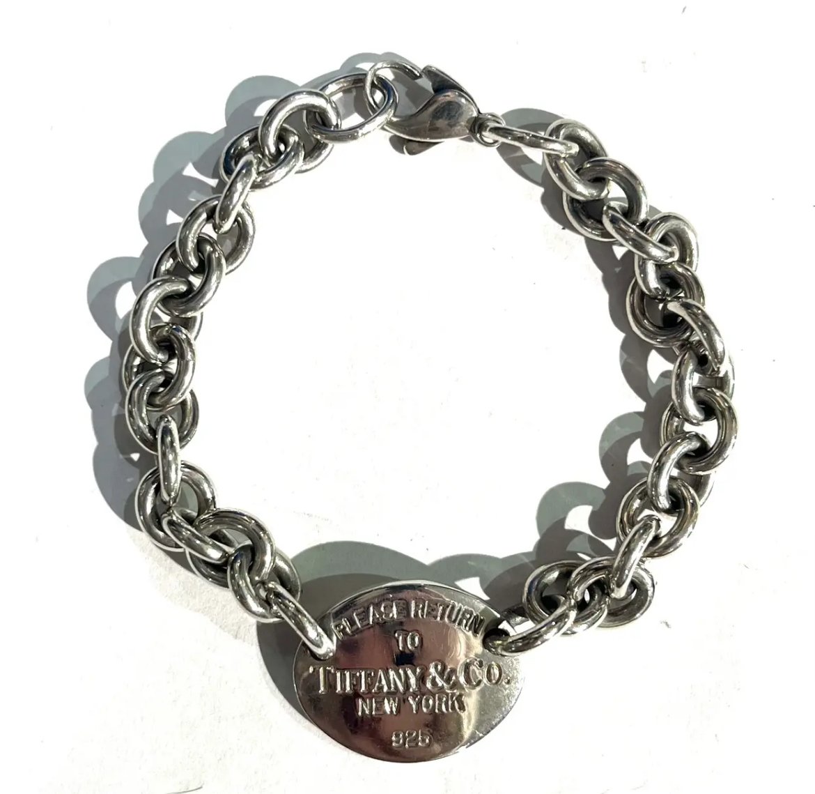 H175 ティファニー ブレスレット リターントゥオーバル シルバー 925 TIFFANY & Co. リターントゥティファニー オーバルタグ