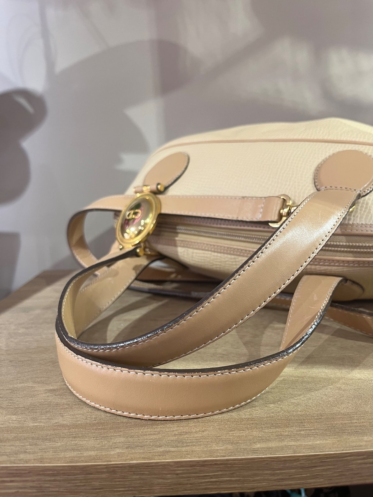 Christian Dior DIOR ヴィンテージ 2wayバッグ｜軽量カーフレザー×大 