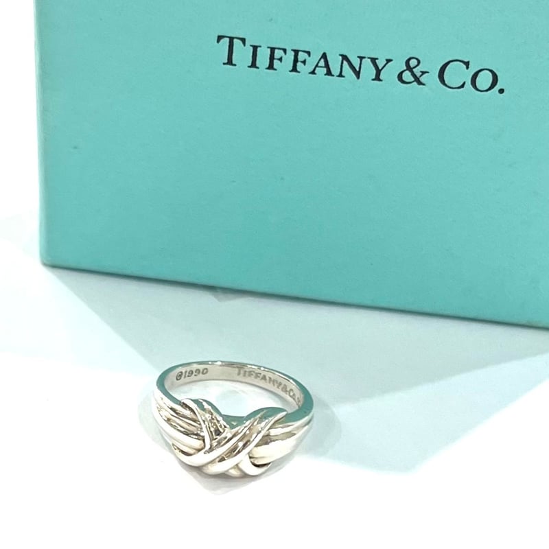 1803 TIFFANY＆CO ティファニーノット 指輪 シルバーリング silver925