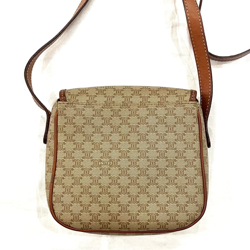 CELINE/セリーヌ】1863 マカダム柄 ショルダーバッグ ベージュ