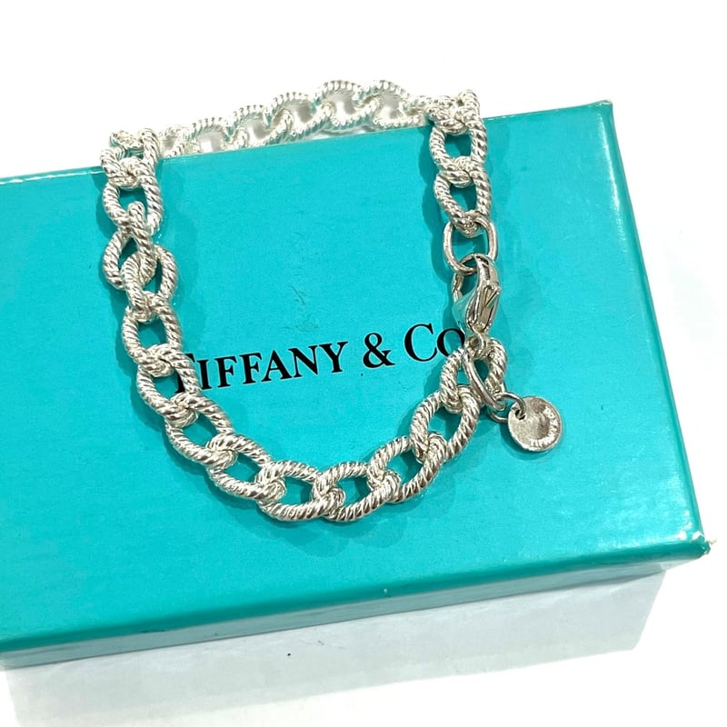 美しいデザイン。TIFFANY&CO. ヴィンテージ ロープチェーン