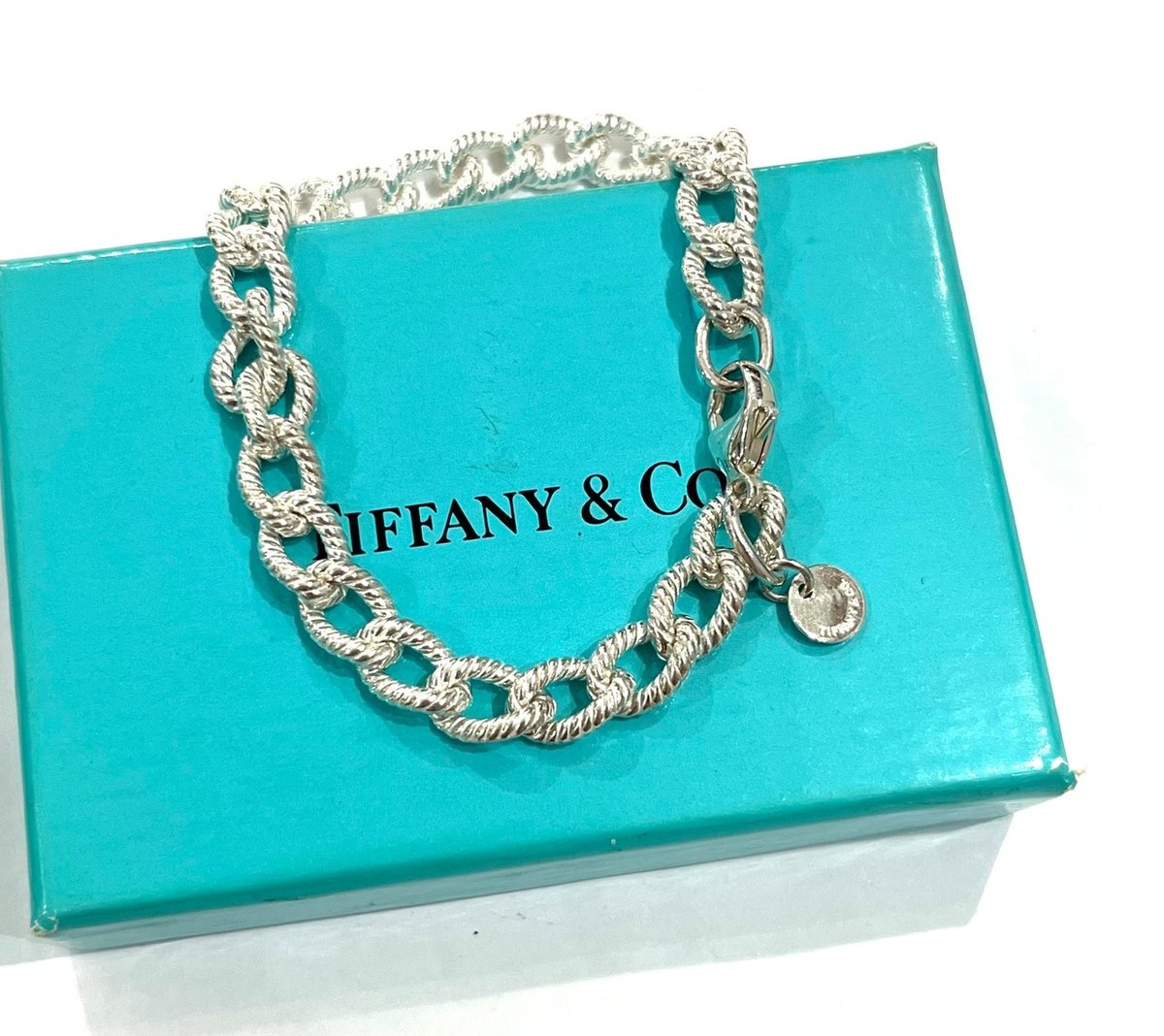 美しいデザイン。TIFFANY&CO. ヴィンテージ ロープチェーン