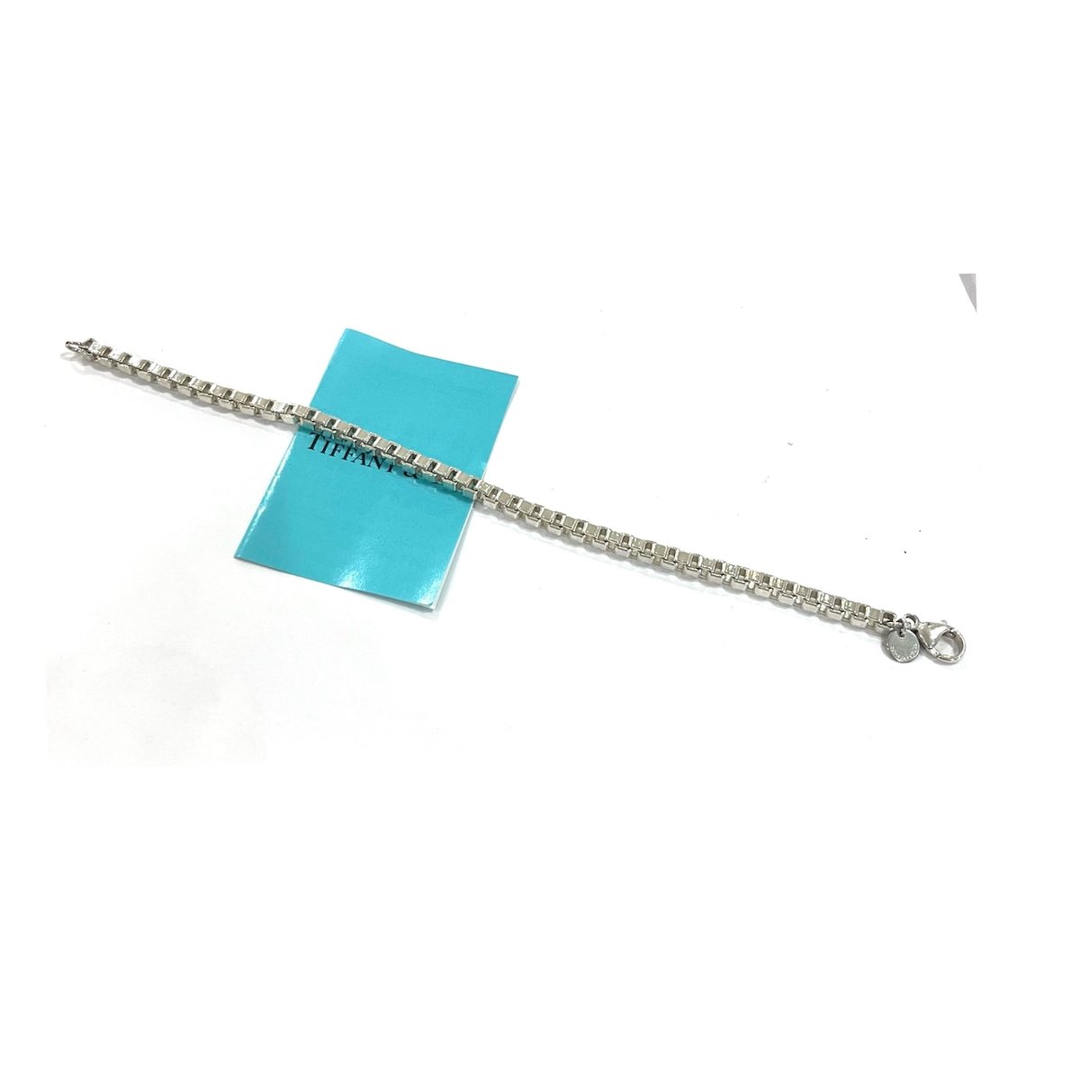 1788【TIFFANY & Co.】ヴィンテージ シルバー925 ベネチアンリンク