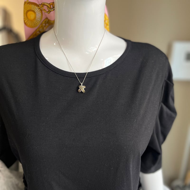 1807 Tiffany&Co. K18YGシグネチャー ネックレス ヴィンテージ