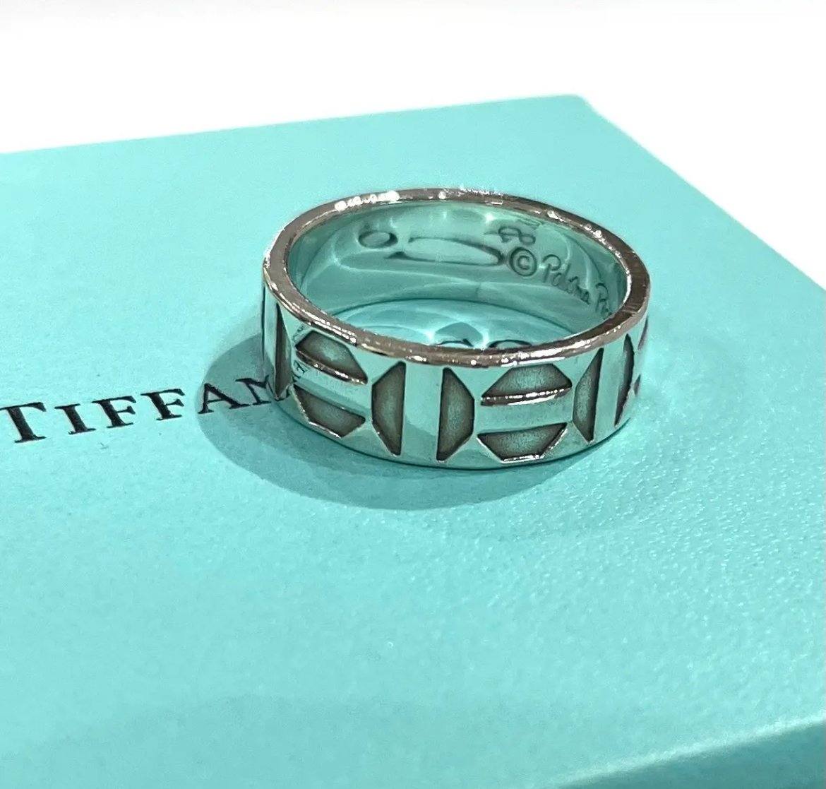 希少【TIFFANY&CO】2060パロマ・ピカソ ゼリージュリング 指輪18号