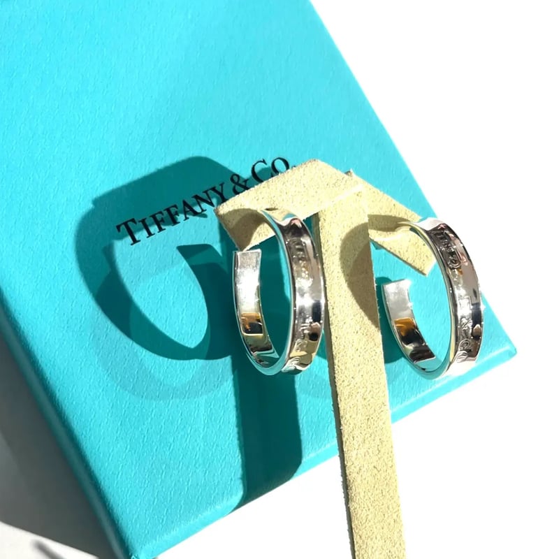 Tiffany & Co. ピアス　ナロー　フープ　シルバー　片耳 ティファニー ピアス レディース ナローフープ TIFFANY&Co