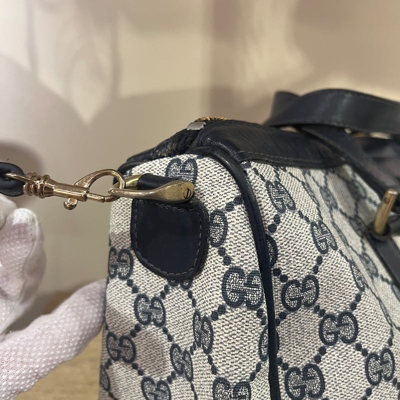 OLD GUCCI シェリーラインヴィンテージ シェリーライン 2WAYボストン