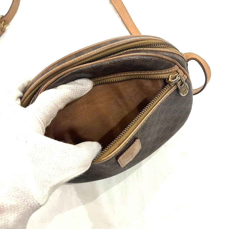 CELINE オールドセリーヌ　マカダム柄　ハンドバッグ　ビンテージ celine ハンドバッグ マカダム柄 オールドセリーヌ