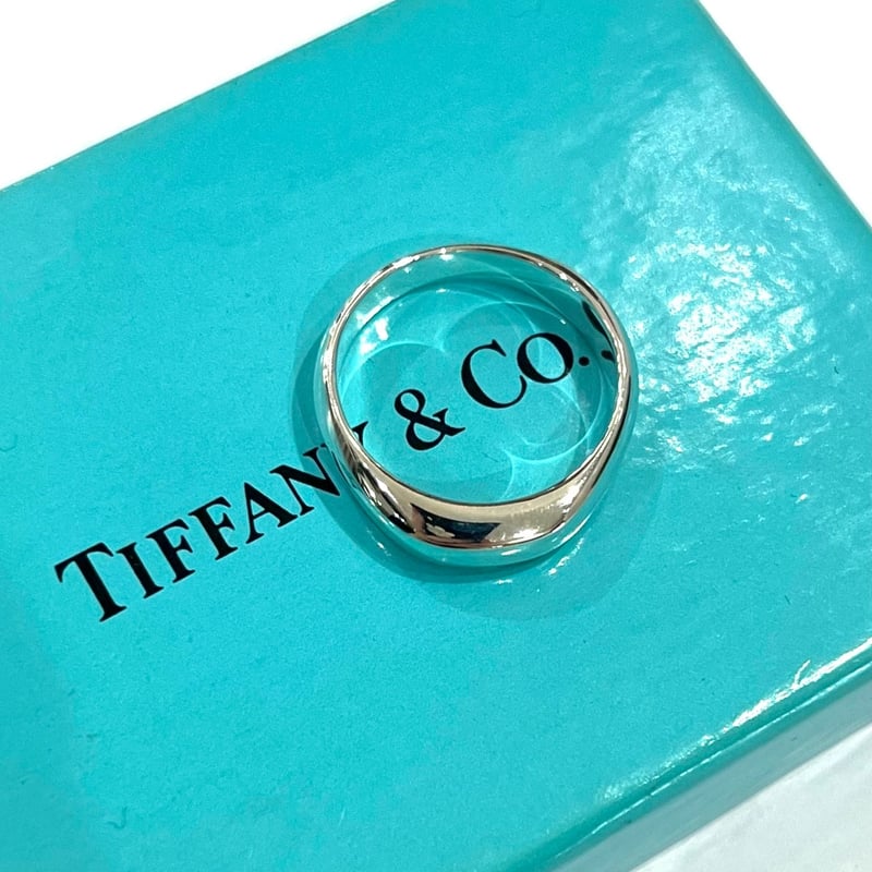 1823 美しいラインTIFFANY&CO. エッジリング 13号 シルバー925