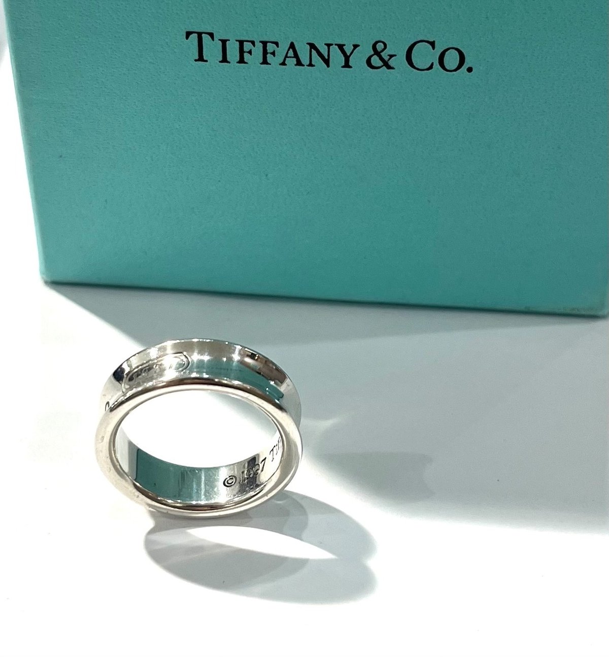 ✨Tiffany& Co✨ティファニー＆コー✨ナローリング✨シルバー925✨ ティファニー Tiffany＆CO リング SV925 5.5号 シルバー925