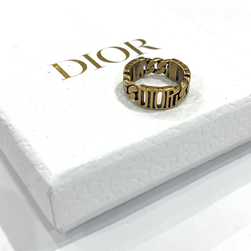 Christian Dior 】ディオールリング（11号）アンティーク加工M 指輪