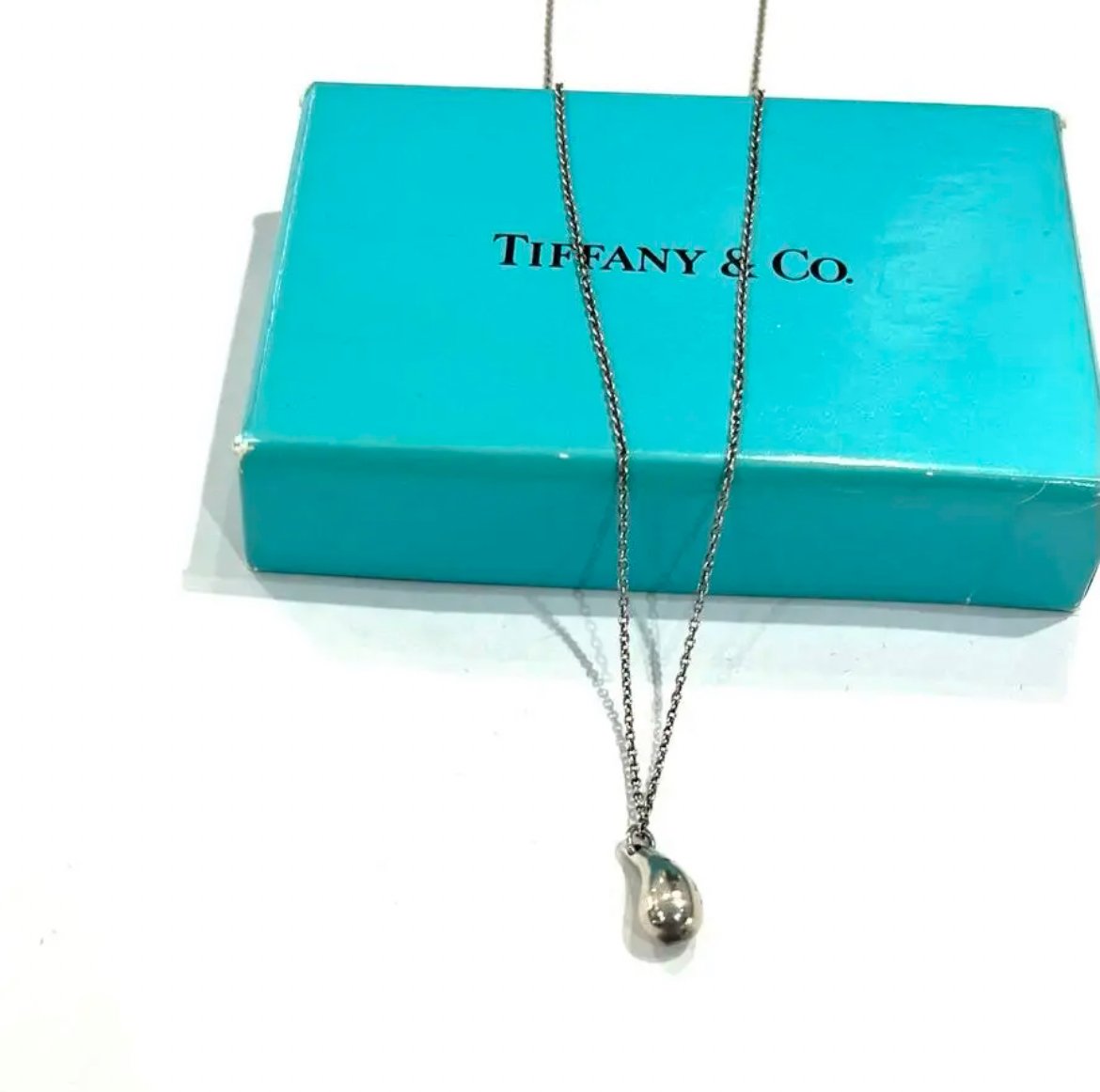 美しい曲線美。 Tiffany & Co. ティアドロップ ネックレス シルバー925