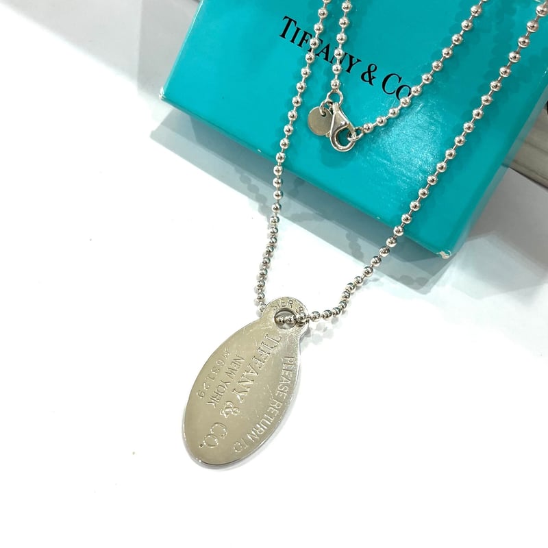 1809 Tiffany&Co.ティファニー リターントゥ オーバルタグ ネックレス
