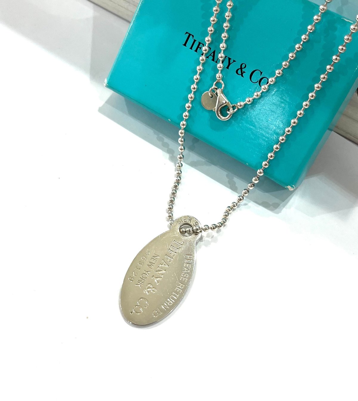 1809 Tiffany&Co.ティファニー リターントゥ オーバルタグ ネックレス