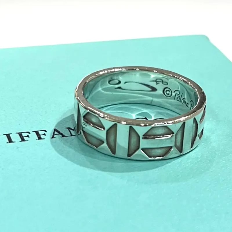 希少【TIFFANY&CO】2060パロマ・ピカソ ゼリージュリング 指輪18号