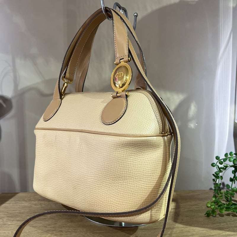 Christian Dior DIOR ヴィンテージ 2wayバッグ｜軽量カーフレザー×大