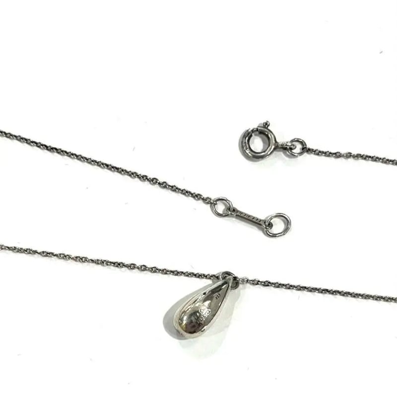 美しい曲線美。 Tiffany & Co. ティアドロップ ネックレス シルバー925
