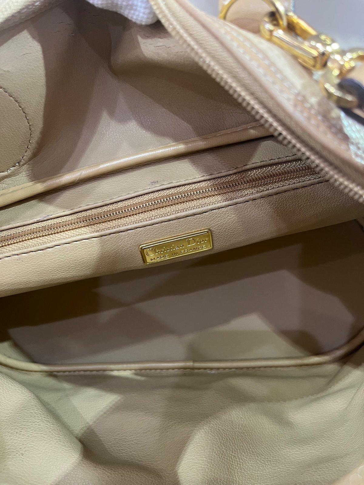 Christian Dior DIOR ヴィンテージ 2wayバッグ｜軽量カーフレザー×大 