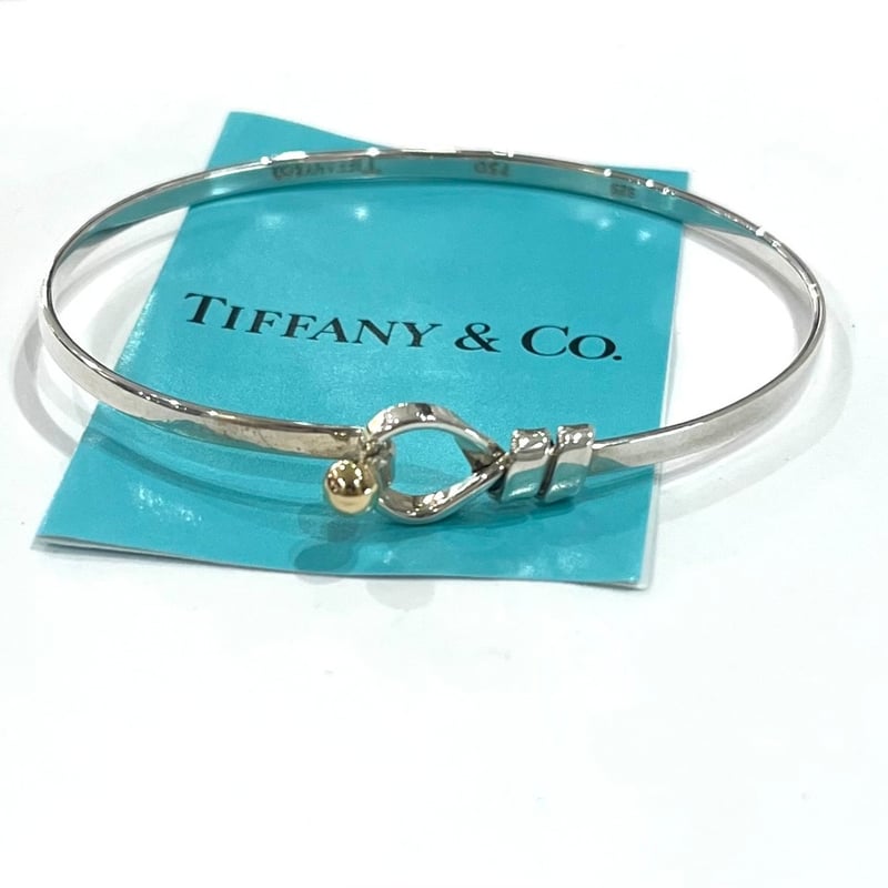 希少ビンテージ Tiffany & Co. 925シルバー バングル